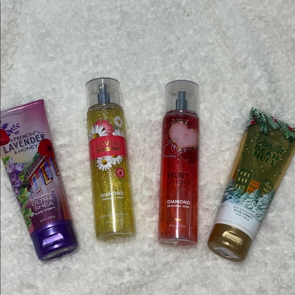 2 lotion 2 diamond shimmer mist